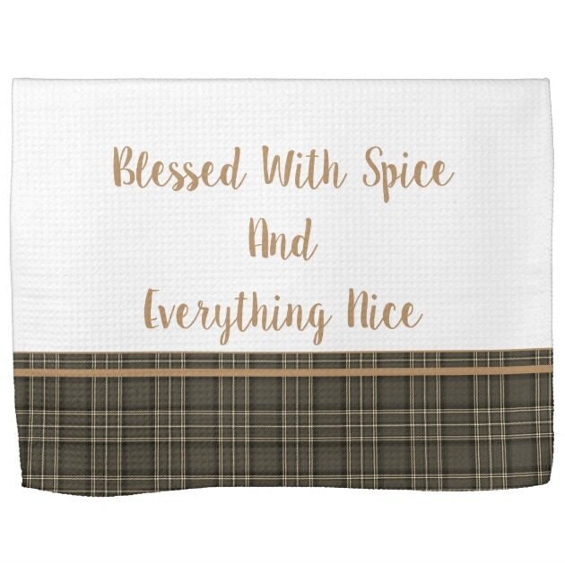 kitchen towel blessed with spice and everything hand towel rba7fd3d155a4474a94ba157b6f202cb5 2c81h 8byvr 630