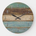 driftwood wall clock