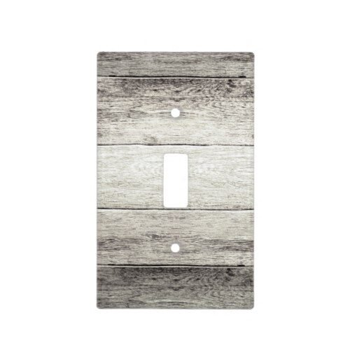Driftwood Background Light Switch Cover