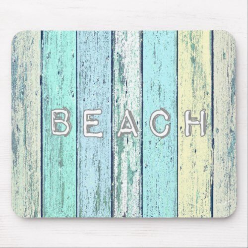 Driftwood Beach Mouse Pad