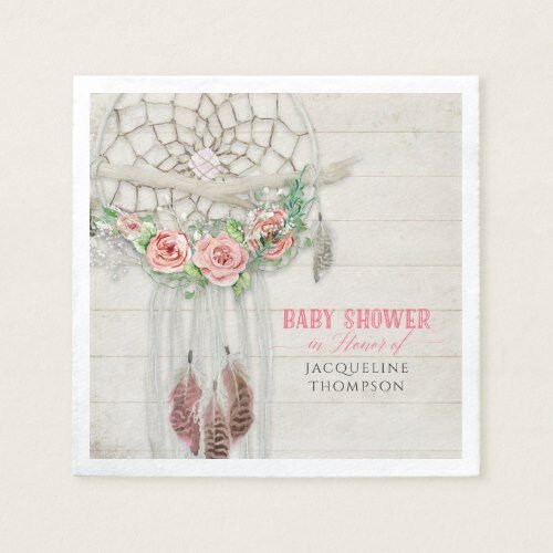 boho baby shower feathers dream catcher macrame napkin r39374c31018c4b7781f8a63c8dae8ffb zfkx3 500
