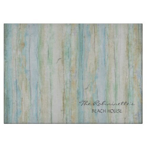 Driftwood Ocean Beach House Coastal Seashoredriftw Cutting Board