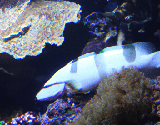 white film on driftwood in aquarium