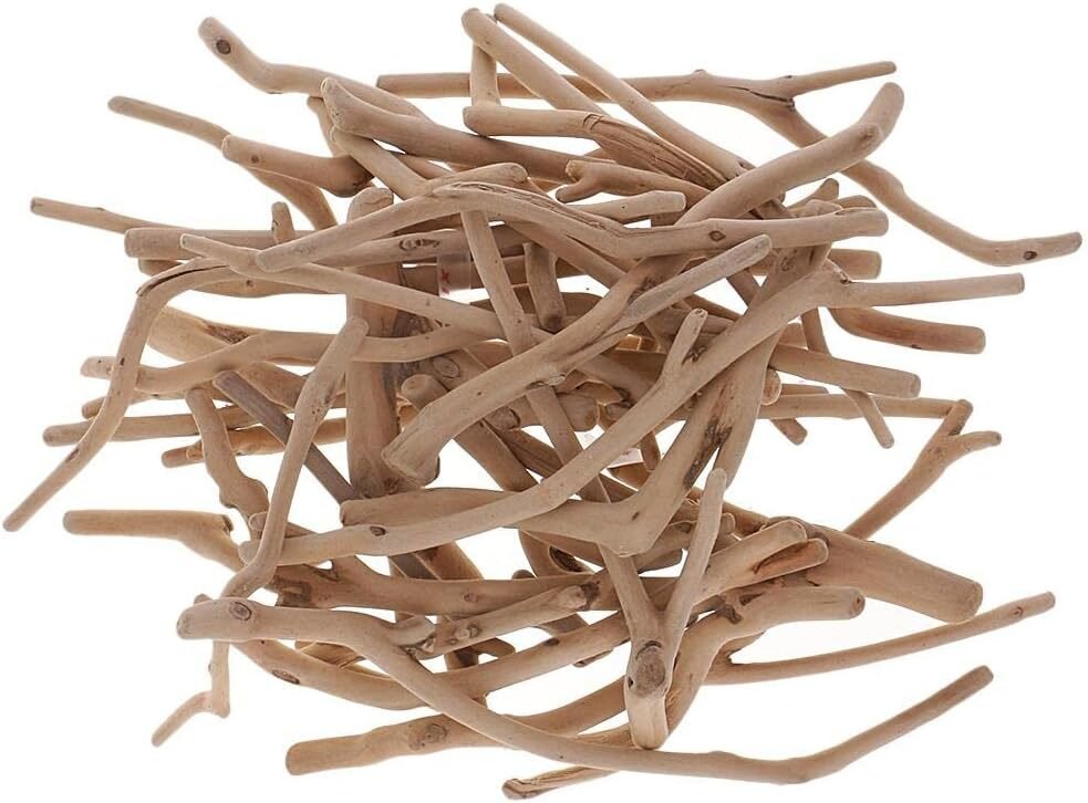 AMLESO 125g Lots Driftwood Branches Large Pieces Pieces Display Crafts Wreaths for Wedding Home Party Decorations Art Supplies - Various Size, 80-190mm AMLESO 125g Lots Driftwood Branches Large Pieces Pieces Display Crafts Wreaths for Wedding Home Party Decorations Art Supplies - Various Size, 80-190mm