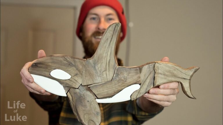 creating unique driftwood art the majestic orca whale 1