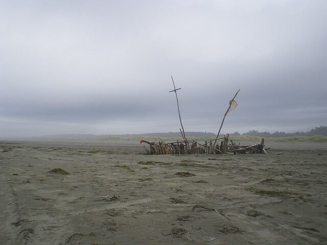 beach, sand, sea