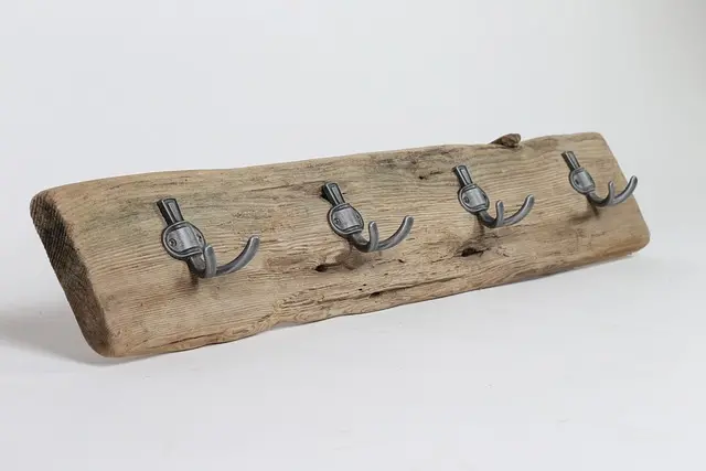 driftwood, wood, hanger