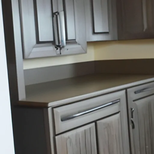 grey driftwood kitchen cabinets