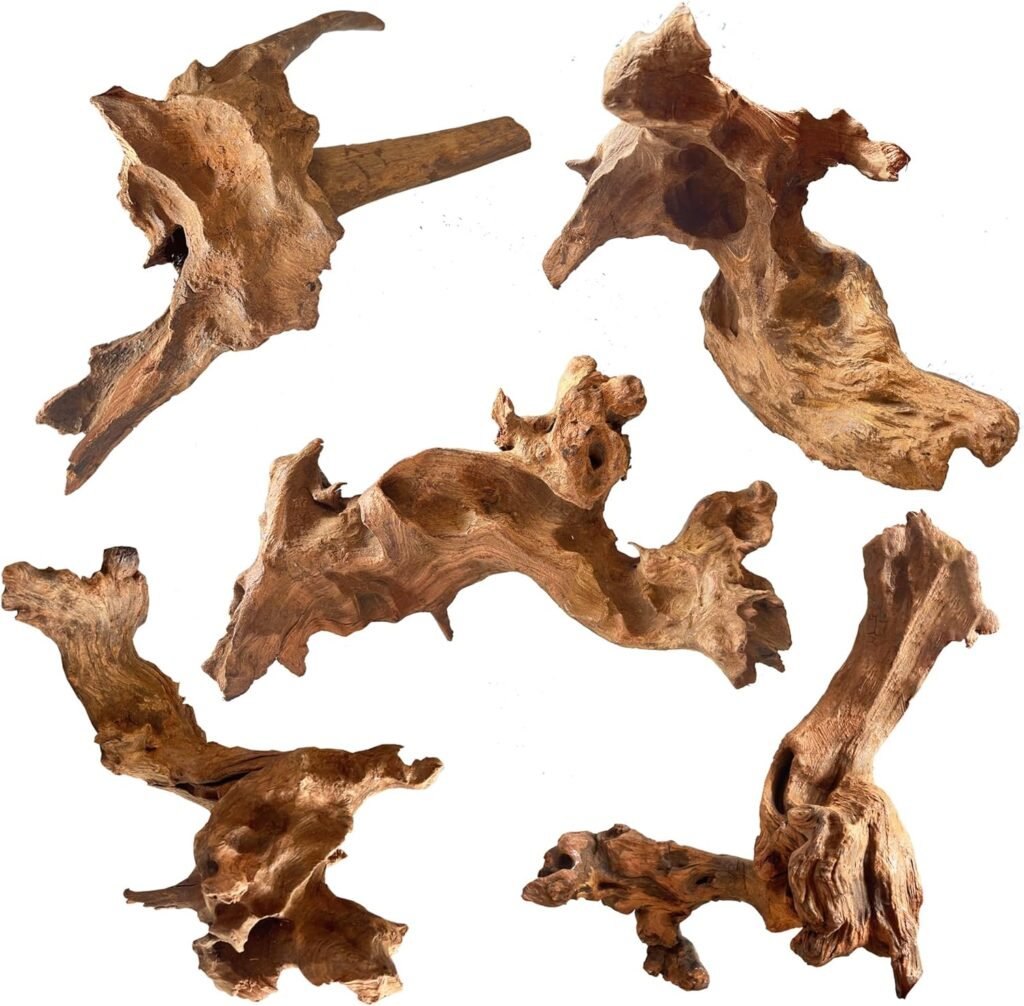 Hiwzitar Natural Coral Driftwood for Aquarium Decor,4-8 Inch Assorted Branches Reptiles Fish Tank Decoration 5 Pack Hiwzitar Natural Coral Driftwood for Aquarium Decor,4-8 Inch Assorted Branches Reptiles Fish Tank Decoration 5 Pack