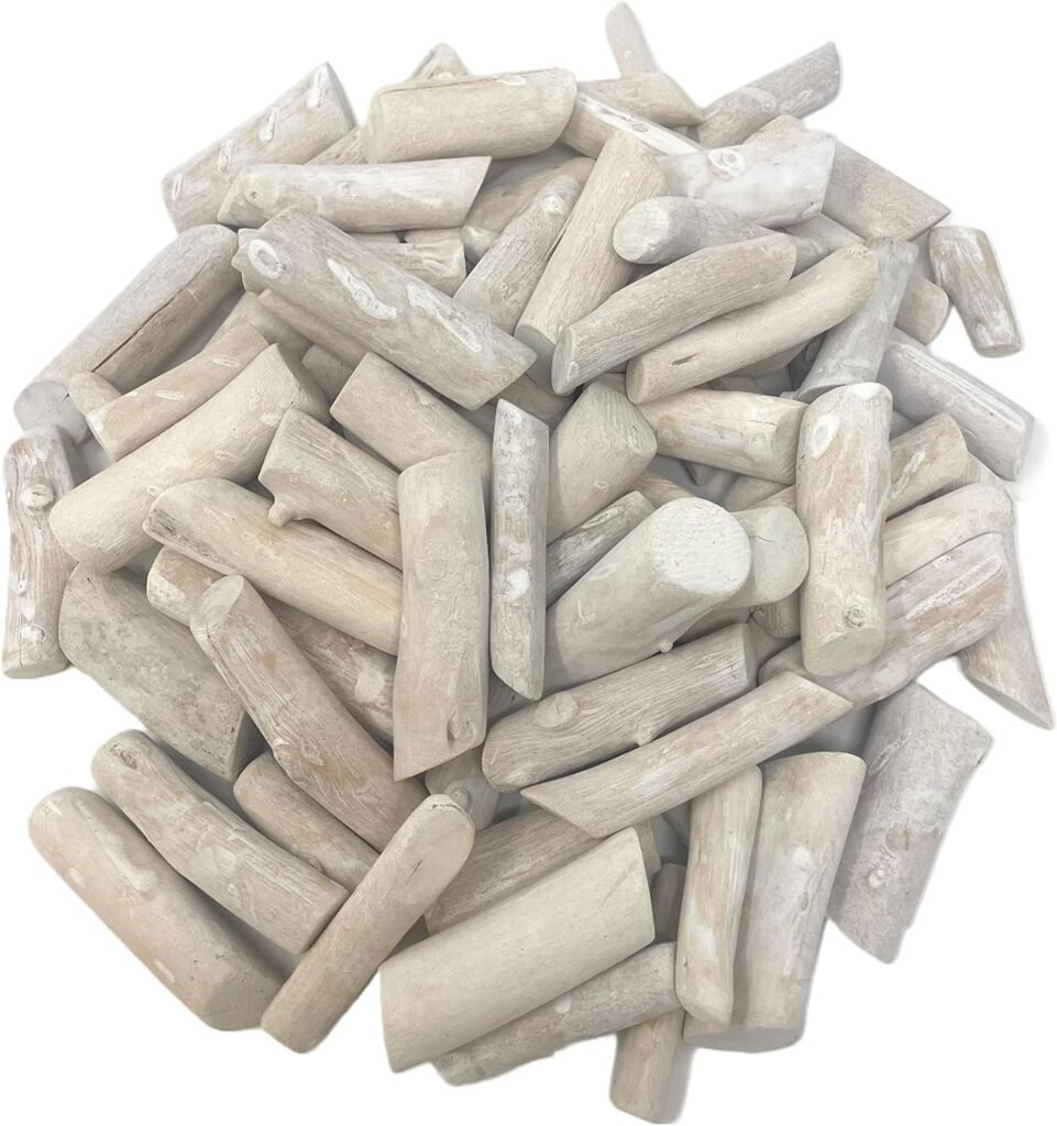 Tumbler Home Driftwood Pieces - 2 LBS of Natural Driftwood for Crafts - Bulk Drift Wood Pieces for Vase Filler Decor - Small Wood Pieces for Crafts - Light Tumbler Home Driftwood Pieces - 2 LBS of Natural Driftwood for Crafts - Bulk Drift Wood Pieces for Vase Filler Decor - Small Wood Pieces for Crafts - Light