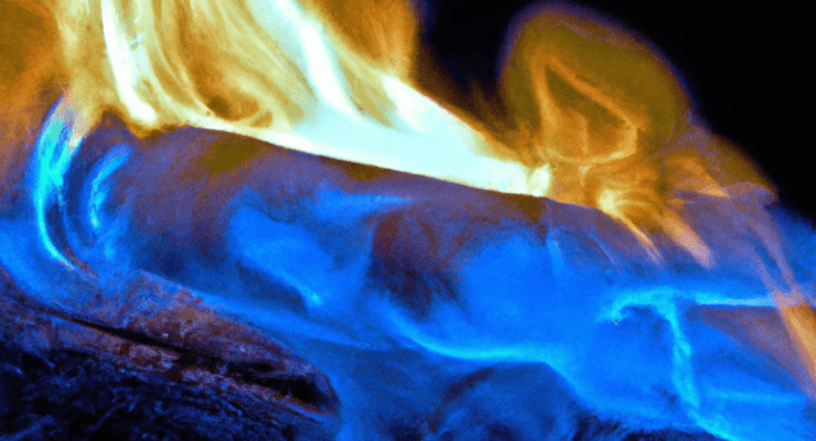 does driftwood burn blue 2