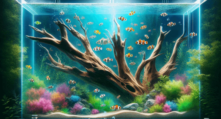 does driftwood lower ammonia 2