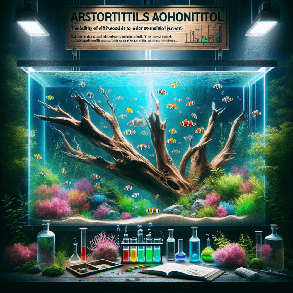 does driftwood lower ammonia 2