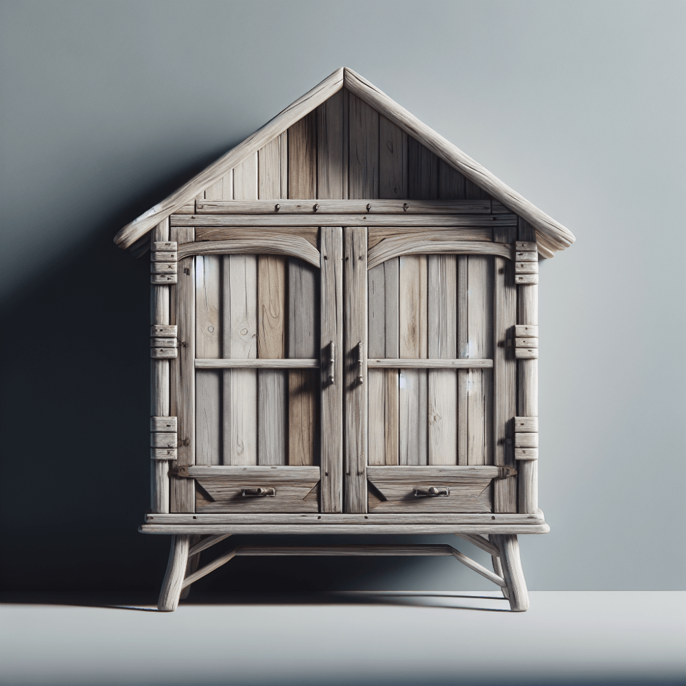 driftwood grey cabinets