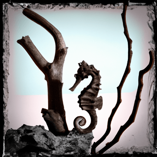 driftwood seahorse