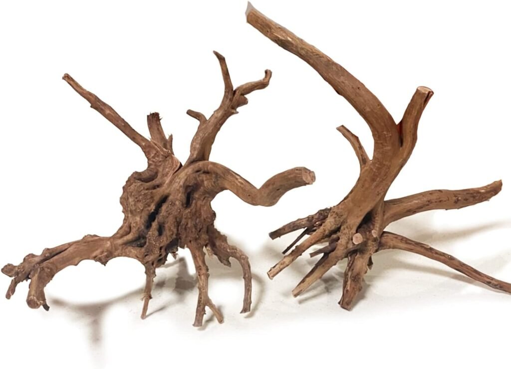 Hamiledyi 2 Pcs Natural Aquarium Driftwood Reptile Spider Wood Ornament Assorted Branches Natural Driftwood Log Fish Tank Decoration Hamiledyi 2 Pcs Natural Aquarium Driftwood Reptile Spider Wood Ornament Assorted Branches Natural Driftwood Log Fish Tank Decoration