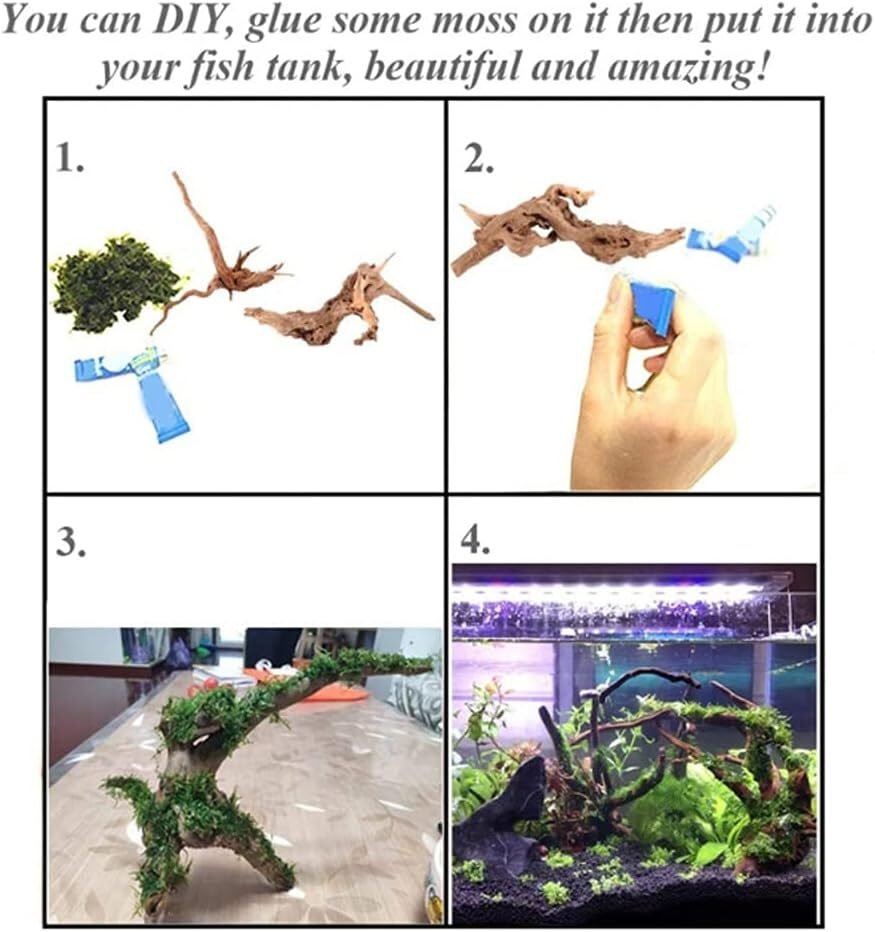 Hamiledyi 6 Pack Aquarium Driftwood Natural Spider Wood Branches Reptiles Aquarium Fish Tank Decoration Assorted(6 inch-8 inch) Hamiledyi 6 Pack Aquarium Driftwood Natural Spider Wood Branches Reptiles Aquarium Fish Tank Decoration Assorted(6 inch-8 inch)