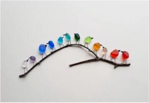 sea glass rainbow birds review