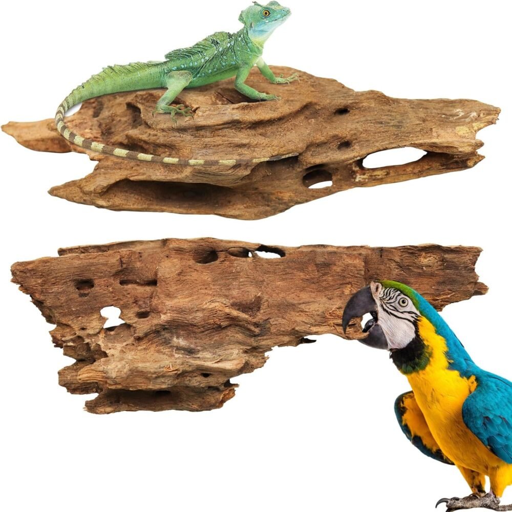 2 Pack Bird Swing Toys, Natural Driftwood Bird Chewing Toys, Bird Cage Accessory, 7.87-13.77 Inches Length Branches Decorations for Reptile Fish Aquarium Cage 2 Pack Bird Swing Toys, Natural Driftwood Bird Chewing Toys, Bird Cage Accessory, 7.87-13.77 Inches Length Branches Decorations for Reptile Fish Aquarium Cage