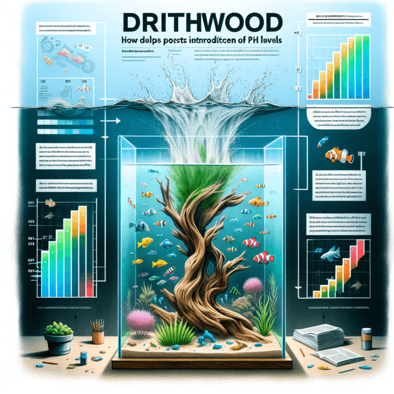 does driftwood lower my ph 4