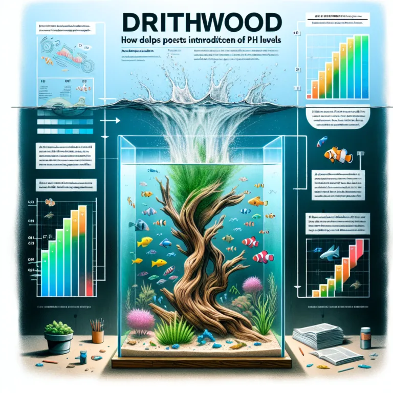 does driftwood lower my ph 4