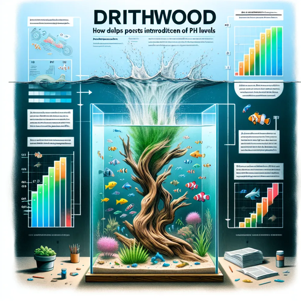 does driftwood lower my ph 4