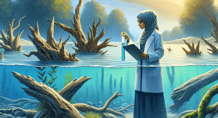 does driftwood lower ph 4