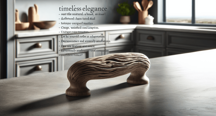 driftwood cabinet pulls