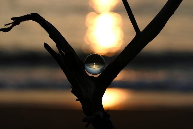 natural, landscape, glass