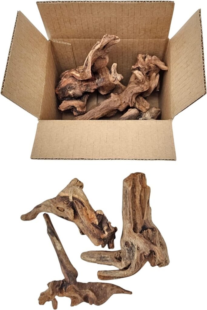 Lifegard Drift Wood Case of 3 Pieces-Approximate Size 4-8, Dark Brown (R480070) Lifegard Drift Wood Case of 3 Pieces-Approximate Size 4-8, Dark Brown (R480070)