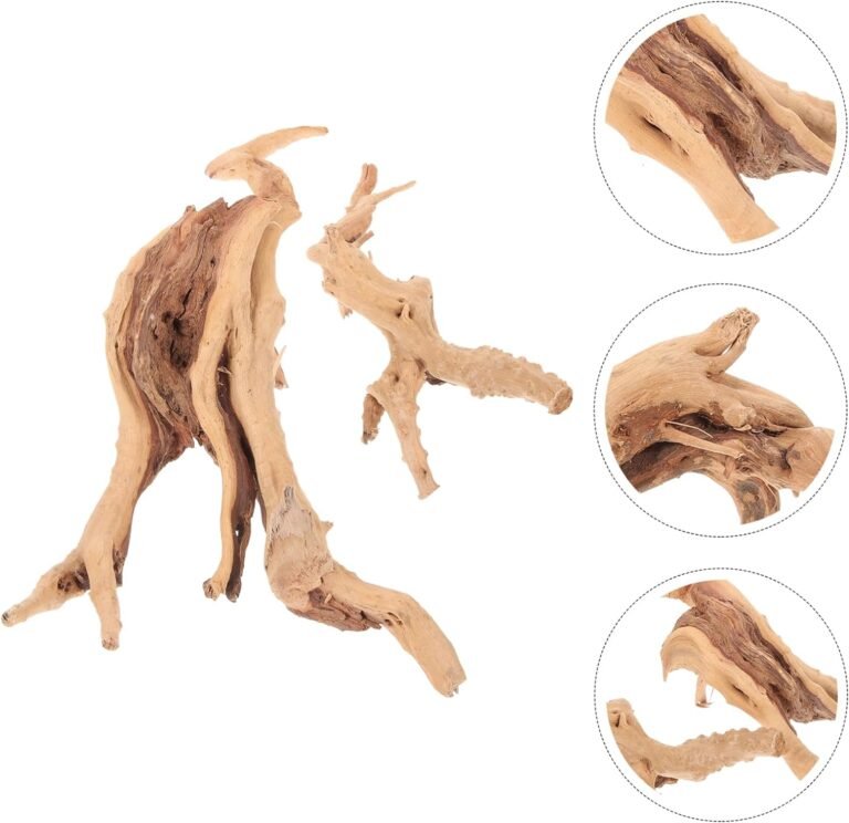nolitoy 2pcs decor driftwood wood crafts fish tank ornament review