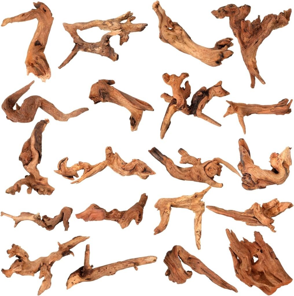 Suzile 20 Pcs Small Natural Coral Driftwood for Aquarium 4-7 Inches Aquarium Driftwood Assorted Shapes Reptile Terrarium Decor Drift Wooden Branch for Fish Tank Fish Aquarium Decoration Suzile 20 Pcs Small Natural Coral Driftwood for Aquarium 4-7 Inches Aquarium Driftwood Assorted Shapes Reptile Terrarium Decor Drift Wooden Branch for Fish Tank Fish Aquarium Decoration