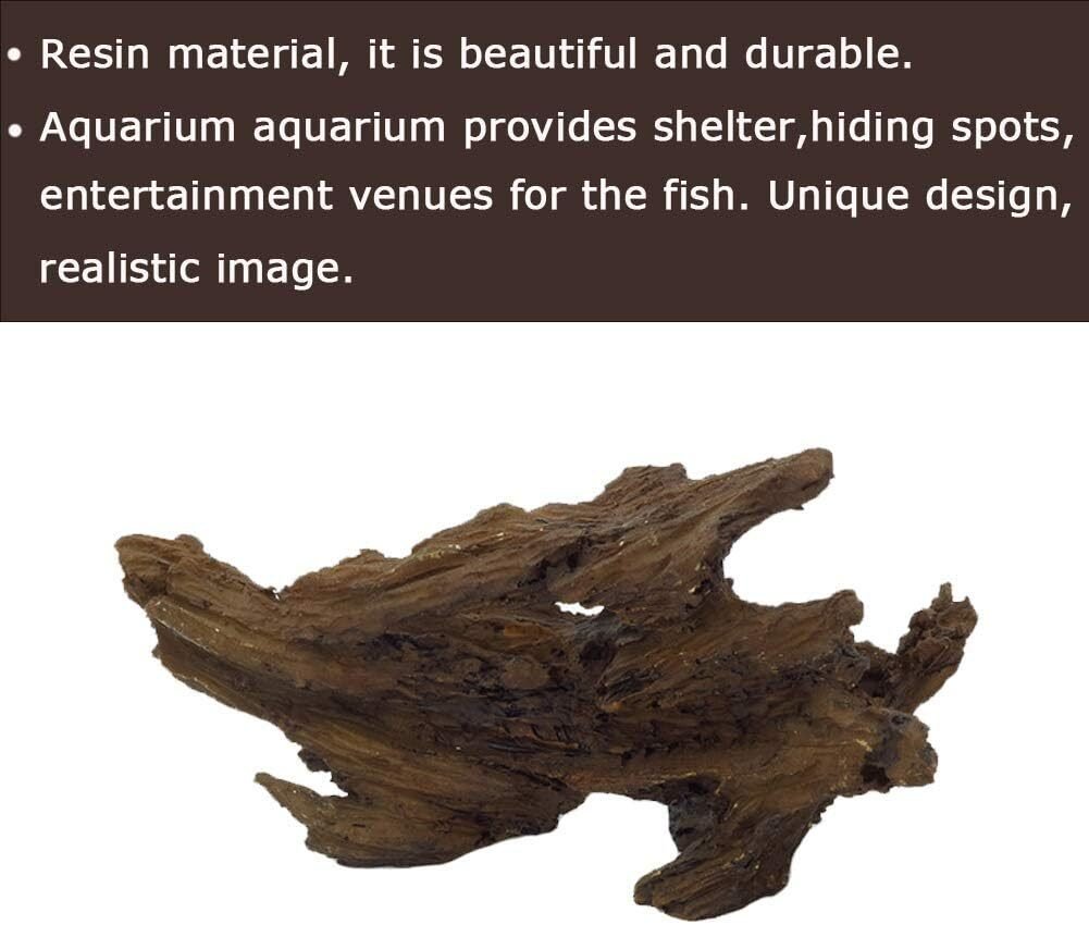 Tfwadmx 4 Pcs Aquarium Resin Driftwood Decoration Log Fish Tank Cave Hideout Wood Decor Freshwater Betta Ornament Aquarium Decorations Tfwadmx 4 Pcs Aquarium Resin Driftwood Decoration Log Fish Tank Cave Hideout Wood Decor Freshwater Betta Ornament Aquarium Decorations