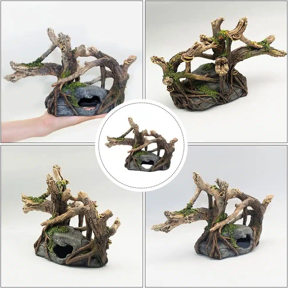 balacoo Aquarium Driftwood Log Decoration Resin Reptile Branches Terrarium Wood Aquarium Trunk Driftwood Tree Fish Tank Log Decoration balacoo Aquarium Driftwood Log Decoration Resin Reptile Branches Terrarium Wood Aquarium Trunk Driftwood Tree Fish Tank Log Decoration
