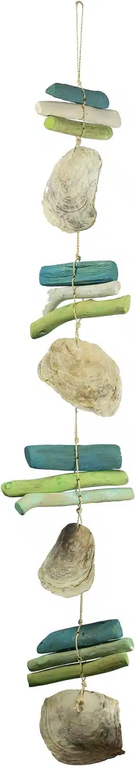 beachcombers driftwood shells garland review