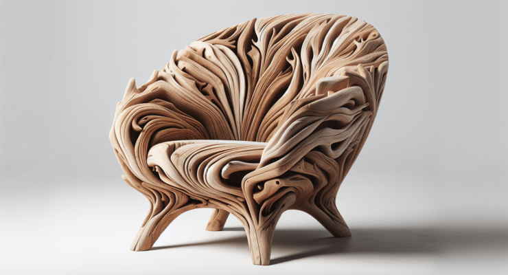 driftwood accent chair