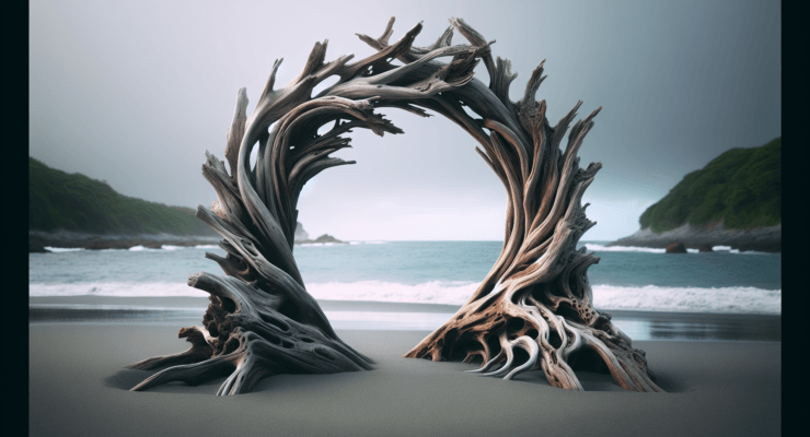 driftwood archway