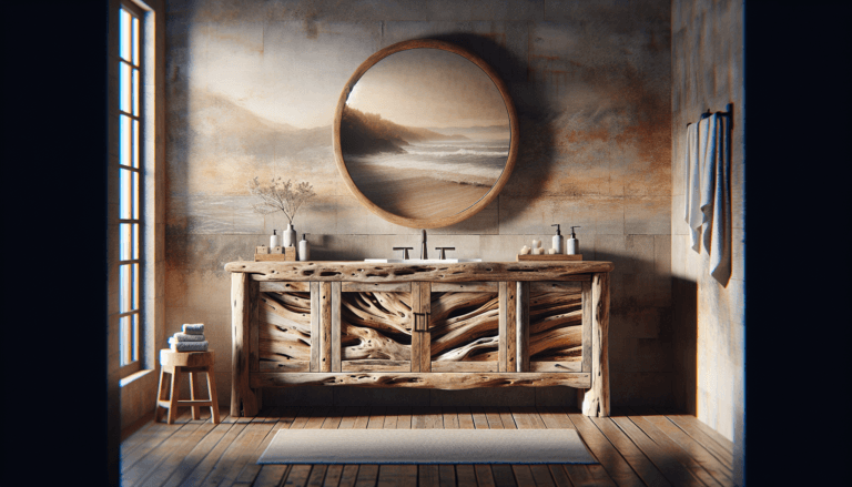 driftwood bathroom vanity 48