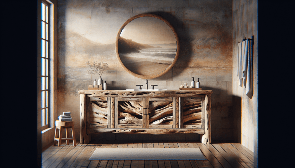 driftwood bathroom vanity 48