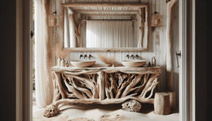 driftwood double vanity 4