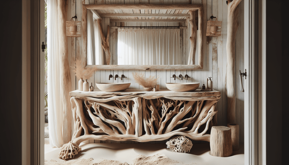 driftwood double vanity 4