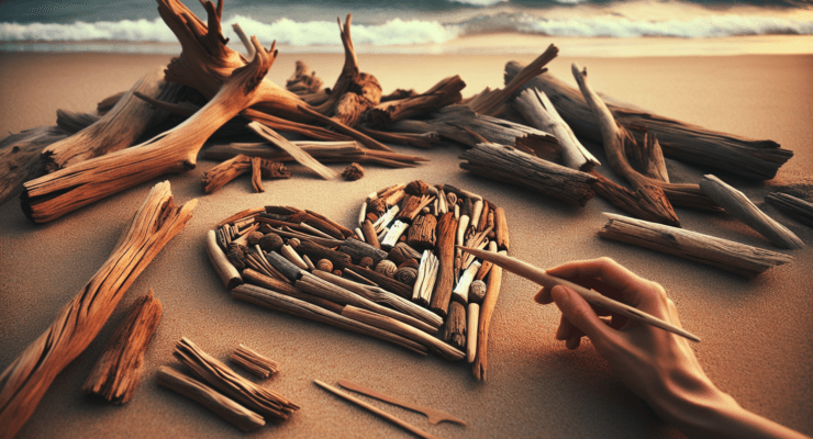 driftwood heart how to make 4