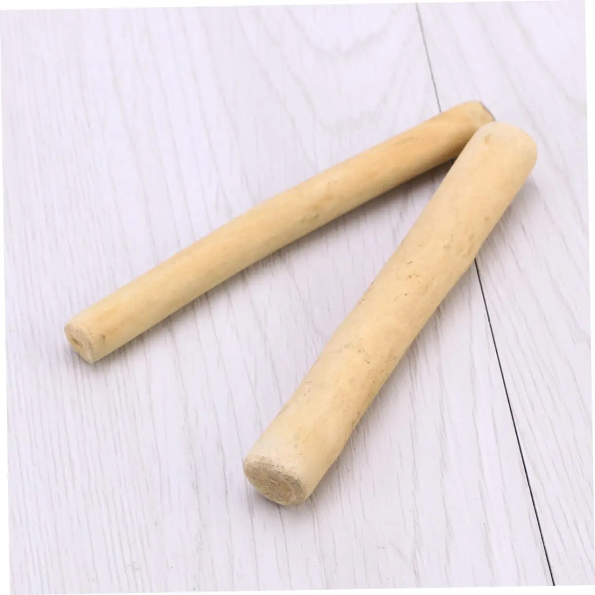EXCEART 3pcs Pack Unfinished Wood Sticks Rustic Wooden Twig Driftwood Sticks Wooden Ornaments Rustic Wreath Crafts Frames Driftwood Photo Props Craft Sticks Wooden Frame Bamboo Log Plant