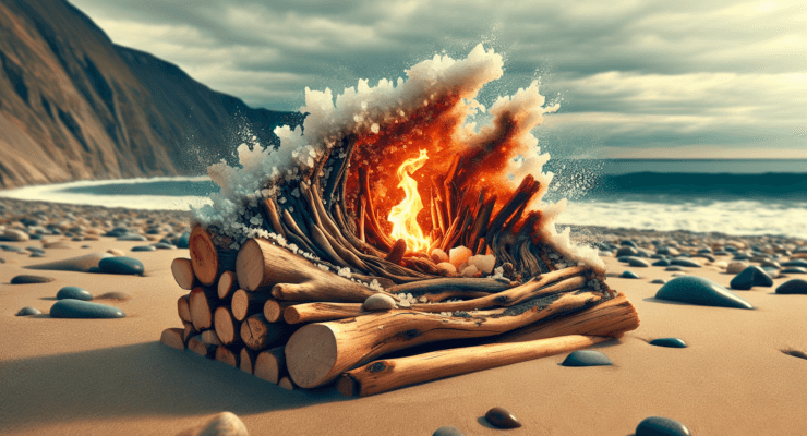how does driftwood burn 4