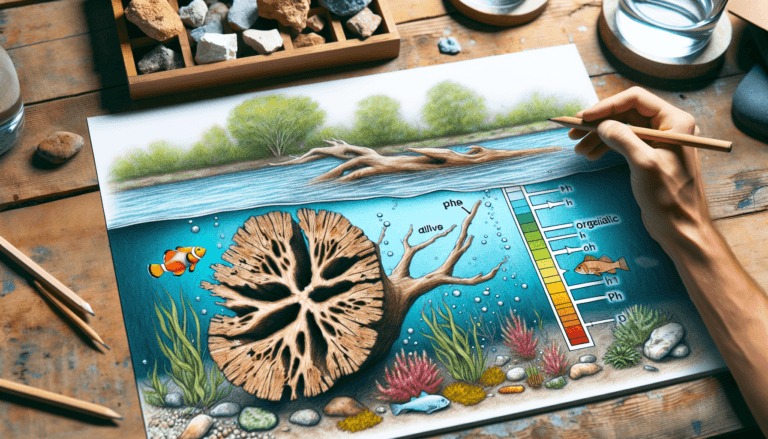 how does driftwood lower ph 4