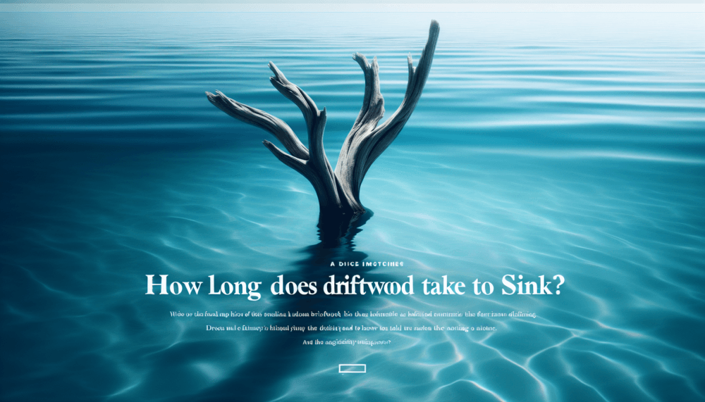 How Long Does Driftwood Take To Sink? How Long Does Driftwood Take To Sink?