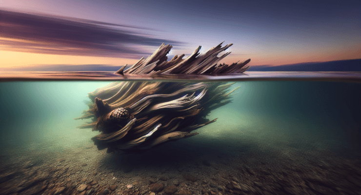 how long does it take to get driftwood to sink 4