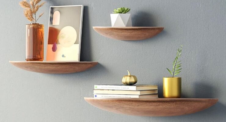 mornhalo 14 acacia wood shelves review