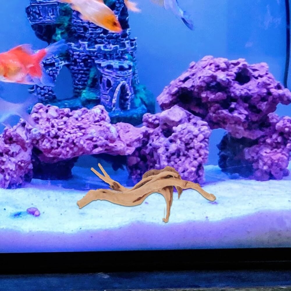 pretyzoom 2pcs driftwood underwater craft review