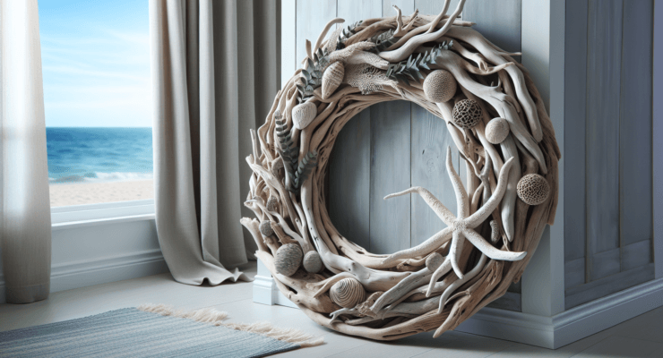 how make driftwood wreath 1